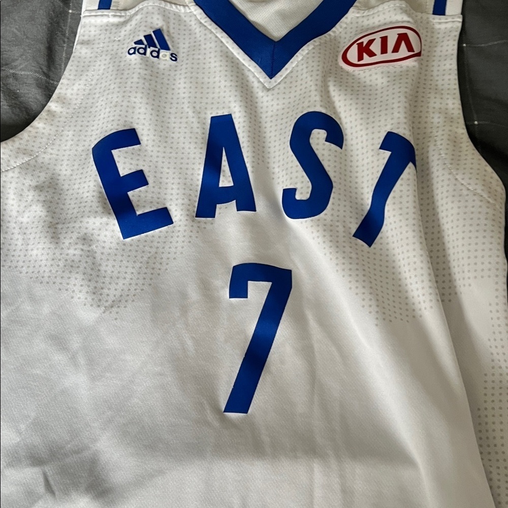 Adidas Carmelo Anthony #7 2016 NBA All Star East Jersey White Size S - Picture 5 of 8